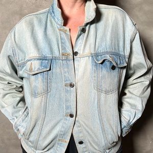 Vintage Oversized Tommy Denim Jacket